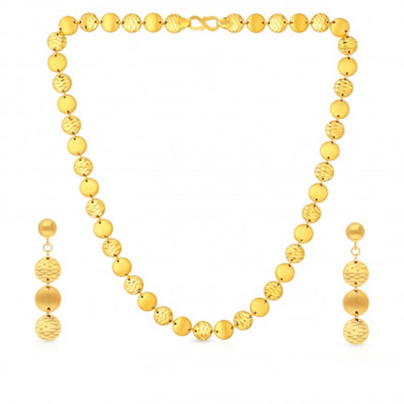 Gold Necklace set NS100001266558