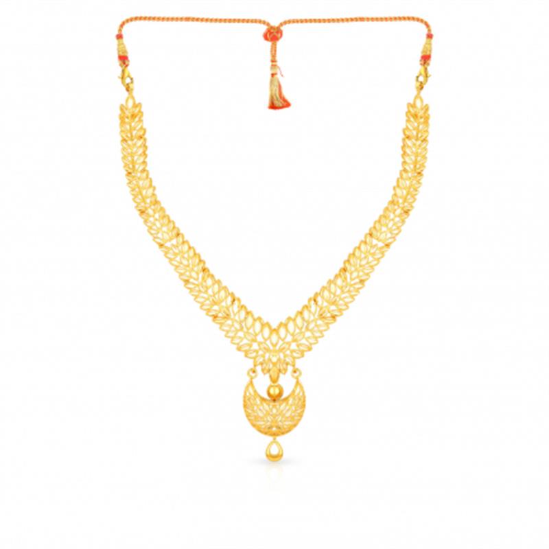 Gold Necklace 100001107292