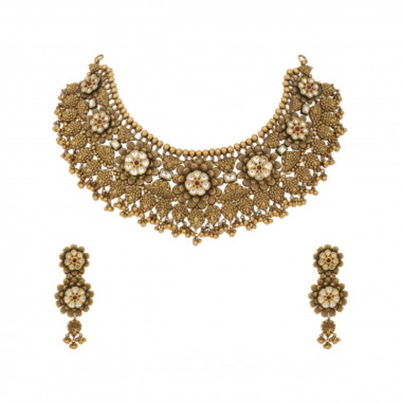  The Gold Necklace Set A00355N