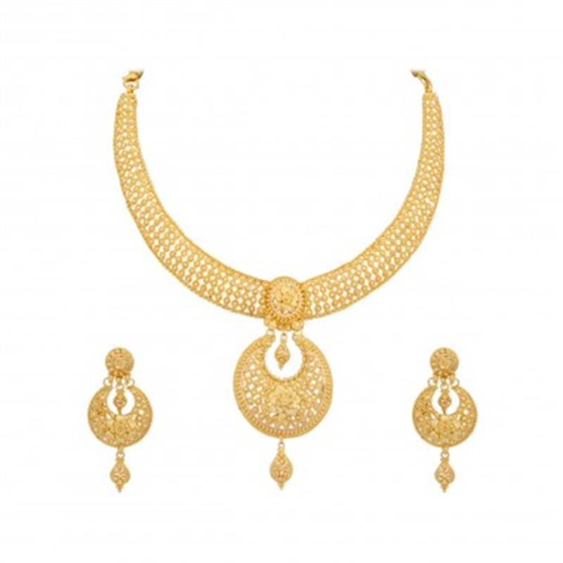 The Elizabeth Gold Necklace Set 