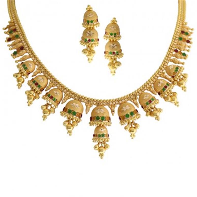 The Sealette Gold Necklace Set