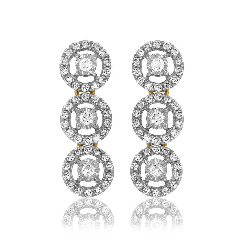 Perky Diamond Earrings