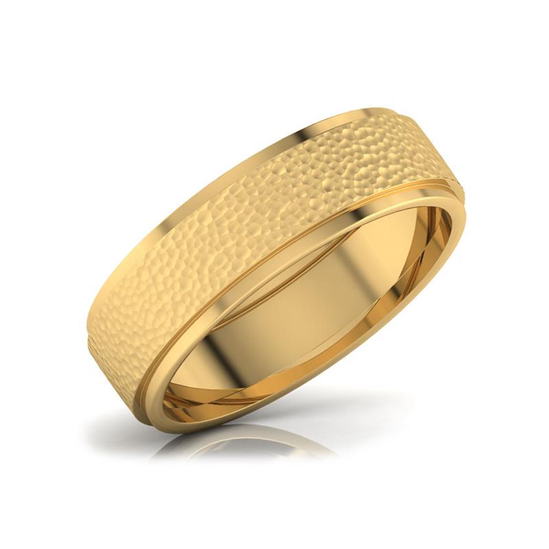 Avery Hammered Gold Ring