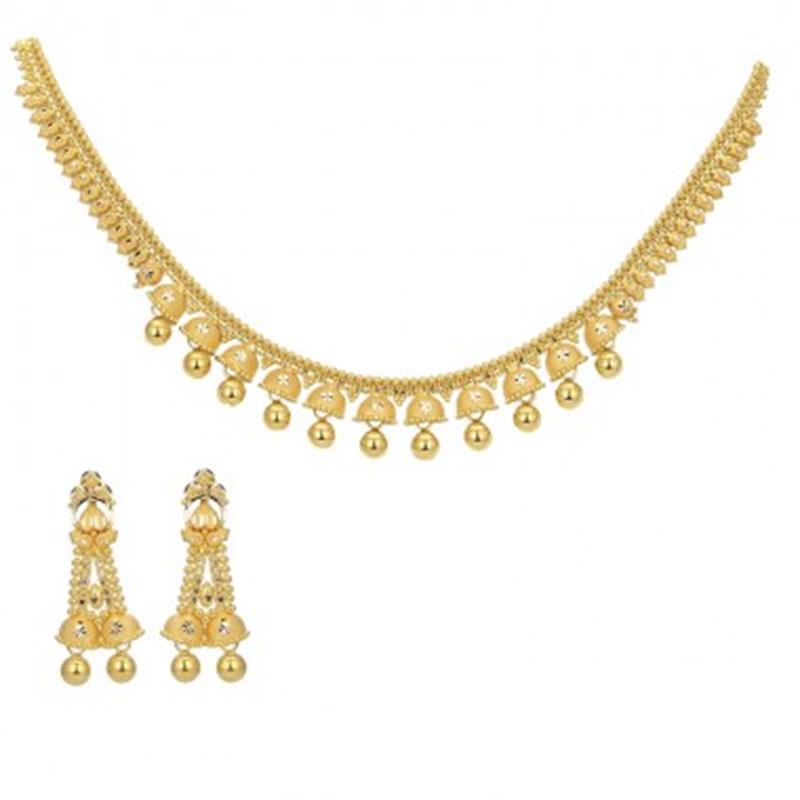 The Elby Gold Necklace Set