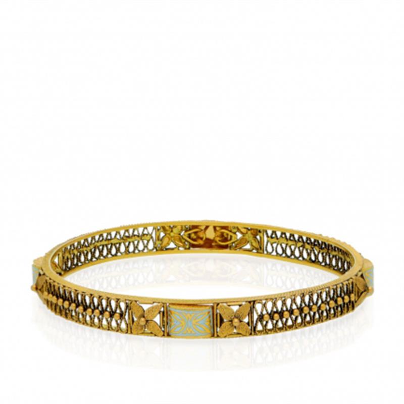 Ethnix Gold Bangle BAGEANCLFTY060