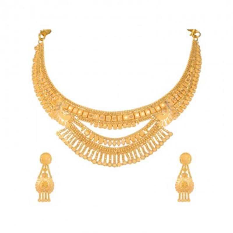 The Elspeth Gold Necklace Set