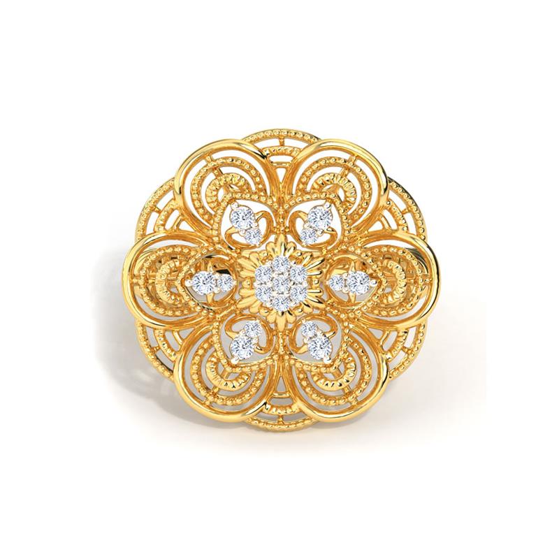 Arni Ornate Diamond Ring